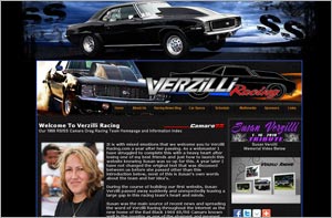 Verzilli Racing website Released, Drag Racing Camaro website